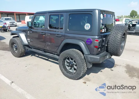 2018 Jeep Wrangler Unlimited Sport S 4X4 z USA, uszkodzony, nr VIN 1C4HJXDG1JW143036